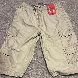 UNIONBAY Light Khaki Cargo Shorts with Drawstring